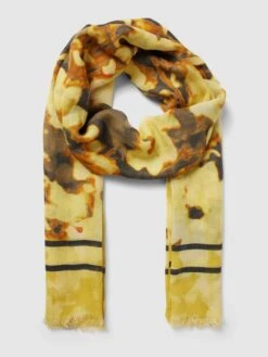 Marc O'Polo Schal Mit Allover-Muster - Beige