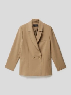 Blue Effect Blazer Mit Doppelreihiger Knopfleiste - Ecru