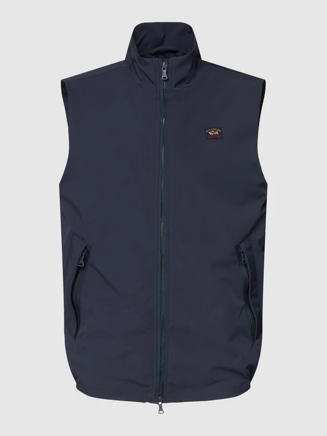 Paul&Shark Paul & Shark Weste Mit Logo-Patch - Marineblau 4 Paul&Shark Paul & Shark Weste Mit Logo-Patch - Marineblau – Bild 2