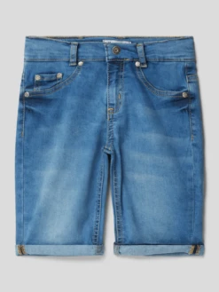 Blue Effect Jeansshorts Im 5-Pocket-Design - Blau