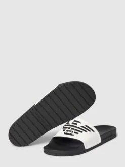 Emporio Armani Slides Mit Label-Print Modell 'Eagle' - Schwarz -Guesi Bekleidung Geschaft 70s4ugq3ap4l2did612kogq560rkugqc997k4l21ad754gqh99348i287124ui9n8d1l2d2ea5150e2c853mao9j6gpjaopnchhjgdpkckqjcohhcdh3gdb670rmcdj1cksm4co