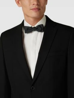 BOSS Fliege Mit Strukturmuster Modell 'Schleife' - Schwarz