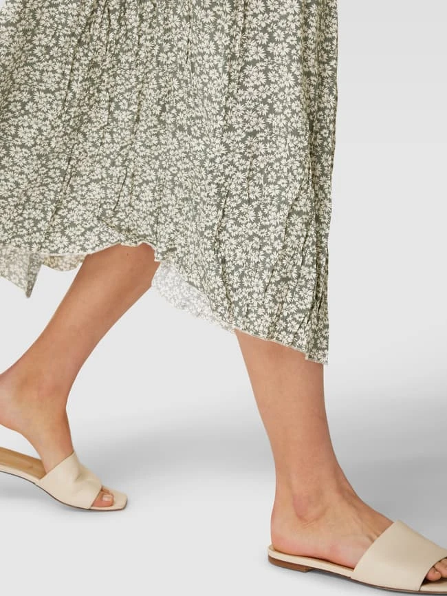 Apricot Midirock Aus Viskose Mit Gürtel - Khaki 5 Apricot Midirock Aus Viskose Mit Gürtel - Khaki – Bild 3