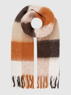 JC Sophie Schal Mit Karomuster Modell 'Padma' - Beige