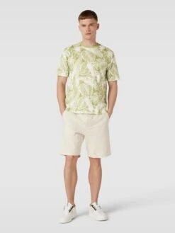 MCNEAL T-Shirt Mit Allover-Print - Hellgrün