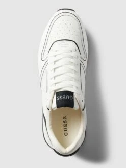 Guess Sneaker Mit Label-Patches Modell 'POTENZA' - Weiß -Guesi Bekleidung Geschaft 7163ik266l1kee1na92kei2g659kudab9d2jahhh8h43adi98go34c9ga524ed2b8h1l6ihn9t2l4i2374o6cd326lij4phj6cqjgdpkc4om6o9nccoj6p1g71h6cp9ic4pm6o8