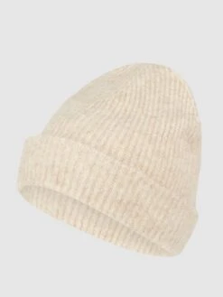 Seeberger Beanie Mit Lama-Anteil - Camel