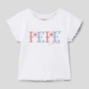 Pepe Jeans T-Shirt Mit Label-Print Modell 'NATALIE' - Weiß -Guesi Bekleidung Geschaft 719j6ca9a17j2d226l4k8gafa0rjccqh8593eii16d94scibad146lid8h244e1o891j4ja29l1l8j9p6l3j2pb3c9h30pj46phj4cpkcgs3iob271h38eb4cko3aopkcoq36c0