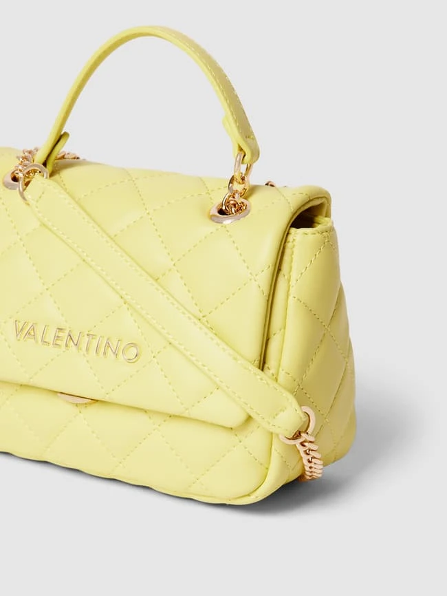 VALENTINO BAGS Handtasche Mit Steppnähten Modell 'OCARINA PATTINA' - Hellgrün 4 VALENTINO BAGS Handtasche Mit Steppnähten Modell 'OCARINA PATTINA' - Hellgrün – Bild 2