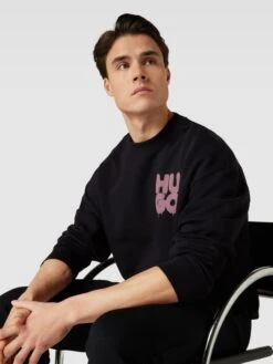 HUGO Sweatshirt Mit Label-Print Modell 'Daraz' - Schwarz -Guesi Bekleidung Geschaft 74o46lho8so4skhh613j6hqb8la5ck299l33ala29h546kqc88skclhp6oq4ii9h9soj6iqk992jge1p6l3m6e9o75hm2cpg6lj64c9k60qmae3469h36eb461ijep1jcgsjiog