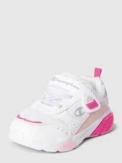 CHAMPION Sneaker Mit Kontrastbesatz Modell 'WAVE' - Weiß