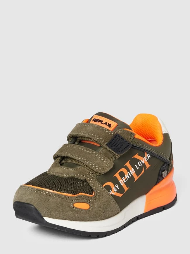 Replay Sneaker Mit Label-Details Modell 'SHOOT' - Khaki 3 Replay Sneaker Mit Label-Details Modell 'SHOOT' - Khaki