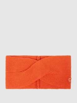 CK Calvin Klein Stirnband Mit Kaschmir-Anteil - Orange