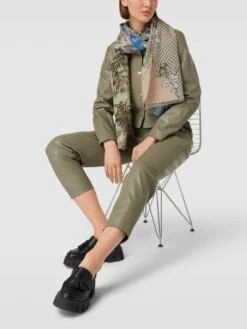 Marc Cain Schal Mit Mustermix - Hellblau