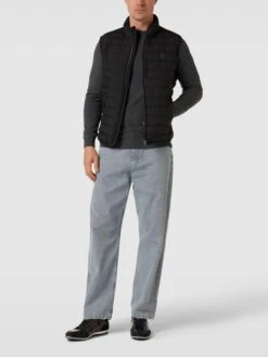 Pantofola DOro Sneaker Aus Leder Modell 'ROMA UOMO' - Schwarz