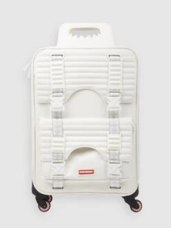 Sprayground Trolley In Leder-Optik - Weiß