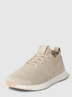 Marc O'Polo Sock-Sneaker Mit Label-Detail Modell 'Jasper' - Sand