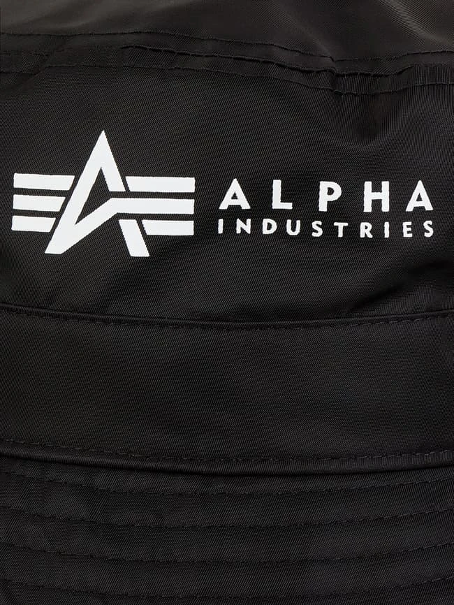 Alpha Industries Fischerhut Im Utility-Look - Schwarz 4 Alpha Industries Fischerhut Im Utility-Look - Schwarz – Bild 2