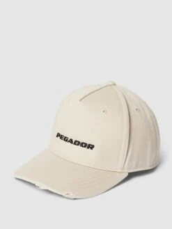 Pegador Basecap Mit Label-Stitching Modell 'REO' - Sand