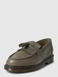 Dr. Martens Dr.Martens Tassel-Loafer Mit Ziernähten Modell 'Adrian' - Olivgrün