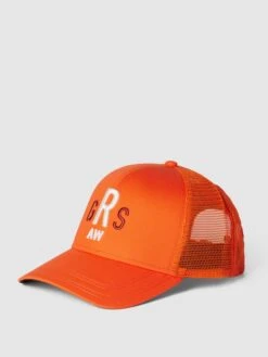 G-Star Raw Cap Mit Label-Stitching - Hellrot