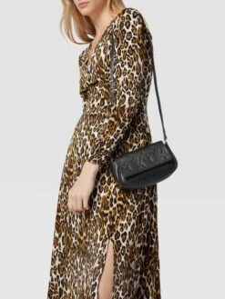 Calvin Klein Jeans Umhängetasche Mit Label-Prägung - Schwarz