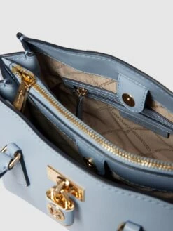 MICHAEL Michael Kors Umhängetasche Mit Label-Applikation Modell 'RUBY' - Hellblau -Guesi Bekleidung Geschaft 7544sjqm6ko32g9n6cqkud9m8d0kekql91b4mh1h85348h1i898k2c2d9h0l0g9l6pajggqm8pb34hhm953jacb26go3ecr56gs32d1k64qm8e9h6kom6pj5cop3ee9o6ss66og