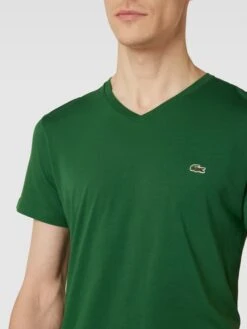 Lacoste T-Shirt Mit Label-Detail Modell 'Supima' - Grün -Guesi Bekleidung Geschaft 7564gl2b9srlck9j89akgihjah7jaea7956ksd1pa0r4shhk8t2k6ia96525akhga523ghqm918l6j1p68o30e9j60p6cc9ichgm2phk71imce1n70qm6d1nc5gm2phk68pm8e8