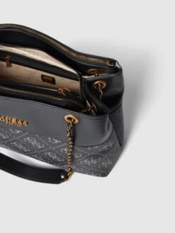 Guess Tote Bag Mit Allover-Muster - Schwarz -Guesi Bekleidung Geschaft 756jce1n98p44gib9sol0gajaop4cl1o9cp4ij2m9t5l2kpo8973adica4p4ih2c90pkgii48cpj4gii8h3m6db474om6o9pc4qjid9k6cs38eb5cksmacb565gjgc1p69hm8co