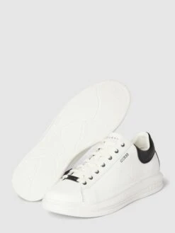 Guess Sneaker Im Leder-Mix Modell 'VIBO' - Weiß -Guesi Bekleidung Geschaft 756ksc228cpl0j298ko4mj2295352da589732i1m8lajglaj8h234gq1a933chic9p1kodqe8h14mi1h9t3j6cb6cgr62ob36pj3adhk6gr34e346cs3aeb175i6cdhmc4r3ep0