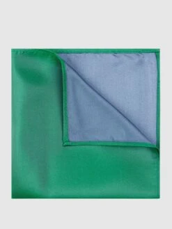 Monti Einstecktuch Aus Seide - Grün