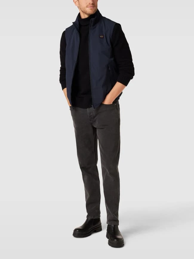 Paul&Shark Paul & Shark Weste Mit Logo-Patch - Marineblau 3 Paul&Shark Paul & Shark Weste Mit Logo-Patch - Marineblau