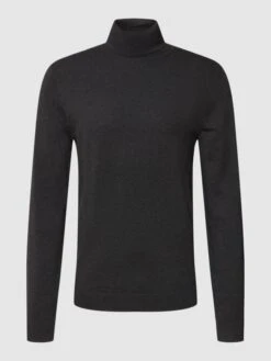 MCNEAL Longsleeve Mit Geripptem Rollkragen - Dunkelgrau Meliert -Guesi Bekleidung Geschaft 7584ogi36d7jiiq49l8jad1p6d64qi2m85b5ce298h9k4j1i9d14ce238t6j8l2l957j8e2g6go3eiqdah3j2d35c8rjae9mcpij2cpkcgrj4e9k6ksj2dhl6thjap9lcoq68cg