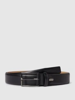 Lloyd Men's Belts Gürtel Mit Label-Details - Schwarz