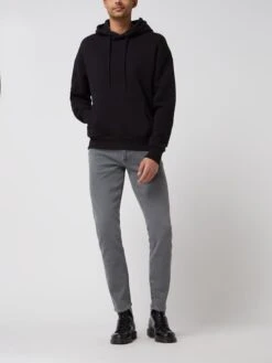 Armedangels Extra Slim Fit Jeans Mit Stretch-Anteil Modell 'Jaari' - Mittelgrau