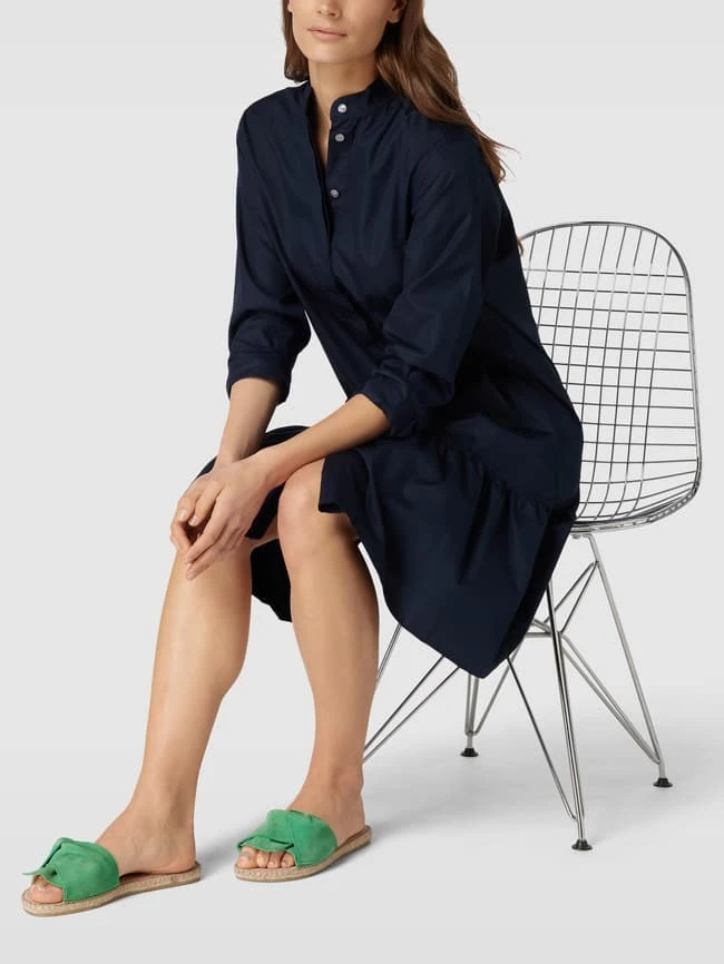 Espadrij Pantolette Mit Knoten-Detail - Grün 3 Espadrij Pantolette Mit Knoten-Detail - Grün