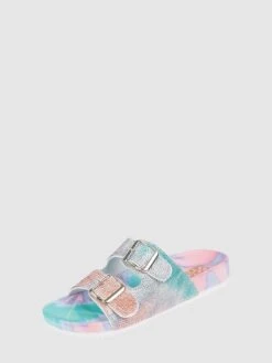 Colors Of California Sandalen Mit Strasssteinen - Helltürkis