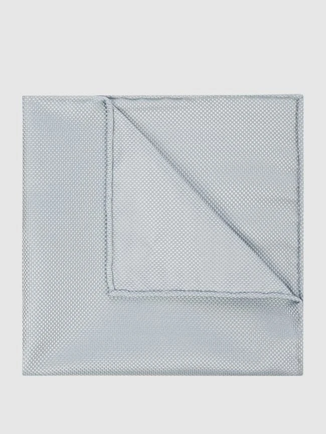 Blick Einstecktuch Aus Seide - Mint 3 Blick Einstecktuch Aus Seide - Mint