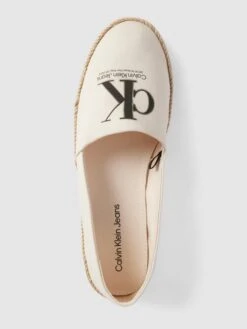 Calvin Klein Jeans Espadrilles Mit Label-Detail Modell 'MONO' - Weiß -Guesi Bekleidung Geschaft 84qkuka78l1koiaj9p14uc2ja10jcgah615k2da59h838iqf75b4egq98cojgla48sp4qha18l64qc2h6d3mac1gcpi64e31c8oj8e1k68p3ae9gc4sm2phkcdhj6dhk65gjeco