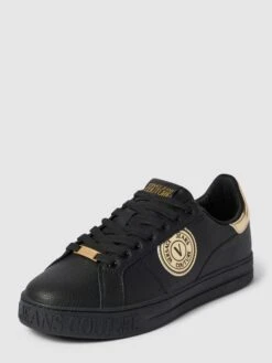 Versace Jeans Couture Sneaker Mit Label-Details Modell 'FONDO' - Schwarz