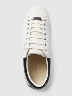 Guess Sneaker Mit Kontrastbesatz Modell 'VIBO' - Weiß -Guesi Bekleidung Geschaft 850j0ihn6t83eki7a8skichm7173egq969352j9gal64oh9k994kalalal1kuc2e913j0jhh6l5l2hal8oo62dpl60p3ao9nclijcohkckpj2ohm6co36ob56sojac1o70p32og