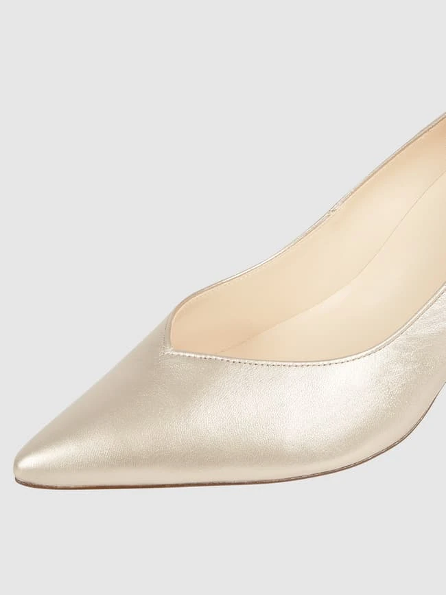 HÖGL Högl Pumps Aus Leder - Gold 4 HÖGL Högl Pumps Aus Leder - Gold – Bild 2