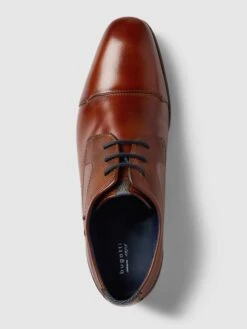 Bugatti Derby-Schuhe Mit Label-Detail Modell 'Mattia' - Cognac -Guesi Bekleidung Geschaft 85234jhm98o3gj28897kecpo70q44c9paoqlak23696kak219h85aihia10l6ja7752kcjho71ajchama8o32e9p64s6aob66sr64p1kcgpjcohiccq6aohm61h3ecpg6tgm6p8