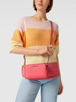 MICHAEL Michael Kors Crossbody Bag Mit Label-Detail Modell 'JET SET' - Pink