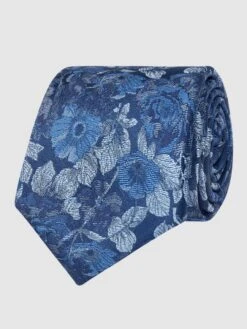 Willen Krawatte Aus Seide (7 Cm) - Marineblau