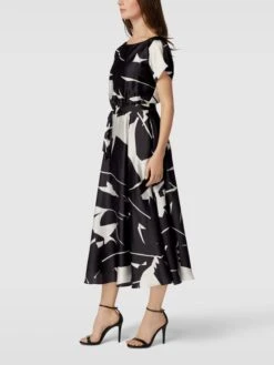Swing Cocktailkleid Mit Allover-Muster - Schwarz -Guesi Bekleidung Geschaft 85642l2e651k2jak6tb32iqb9p1l4da98t0j4e2h8985ciaca97jccqk6spkmkik6t6k8d239d334cpo8go68e3275i64eb1ckoj4ohk6dgmaob168pj2cj66co62db570pjcc8