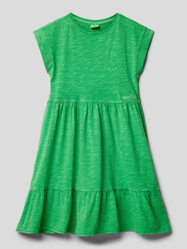 S.Oliver RED LABEL Kleid Mit Volantsaum - Grün 3 S.Oliver RED LABEL Kleid Mit Volantsaum - Grün