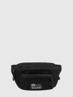 Alpha Industries Bauchtasche Aus Baumwolle - Schwarz