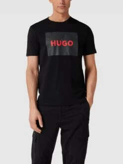 HUGO T-Shirt Mit Label-Print Modell 'DULIVE222' - Schwarz -Guesi Bekleidung Geschaft 88p4me276cqjcca165b38k239oq4uhq58d130ji2a5a4ol2j95b42e9h69230ia59d334j2f6so38iq29p3j2ob36dgjgeb4ccpj0p1k6sp3ge1iccr32dhgccpj6cb6c8s64d8
