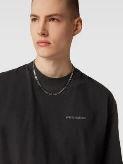 Pegador Oversized T-Shirt Mit Rundhalsausschnitt Modell 'Logo' - Schwarz -Guesi Bekleidung Geschaft 88q4iki98p8kqd299t2k6jak6so50e2d618jigi78so4cdq291b4igic6cr46i22992kikila96l6kib613jac9i70rj4cpn6spmae1k6cr32e3269i6ad9i70qmcp316tj38e0